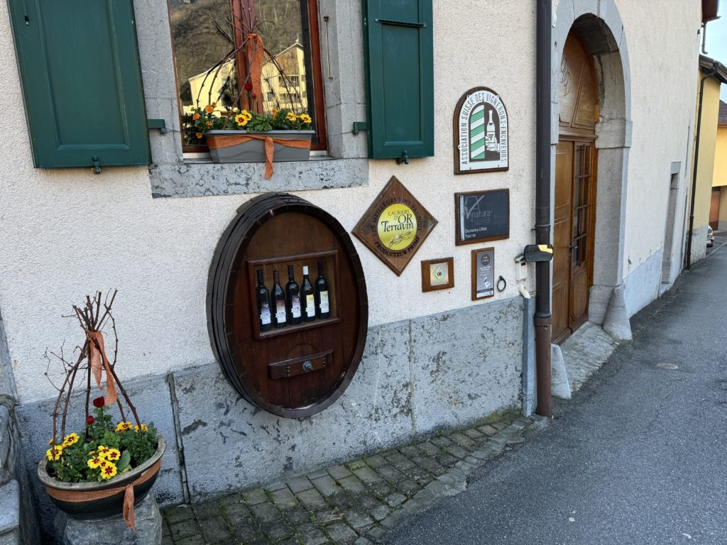 Domaine Dillet à Yvorne Eric Minod