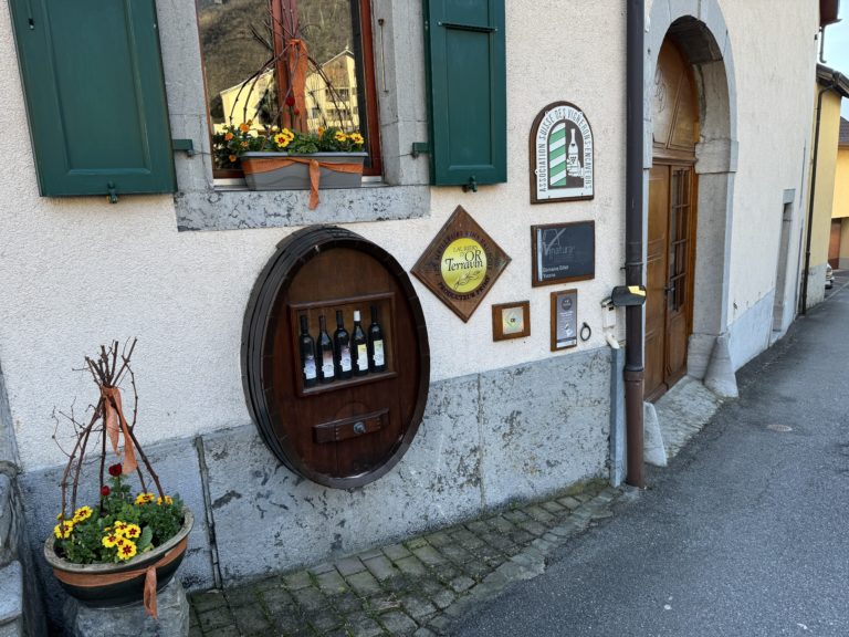 Domaine Dillet à Yvorne Eric Minod