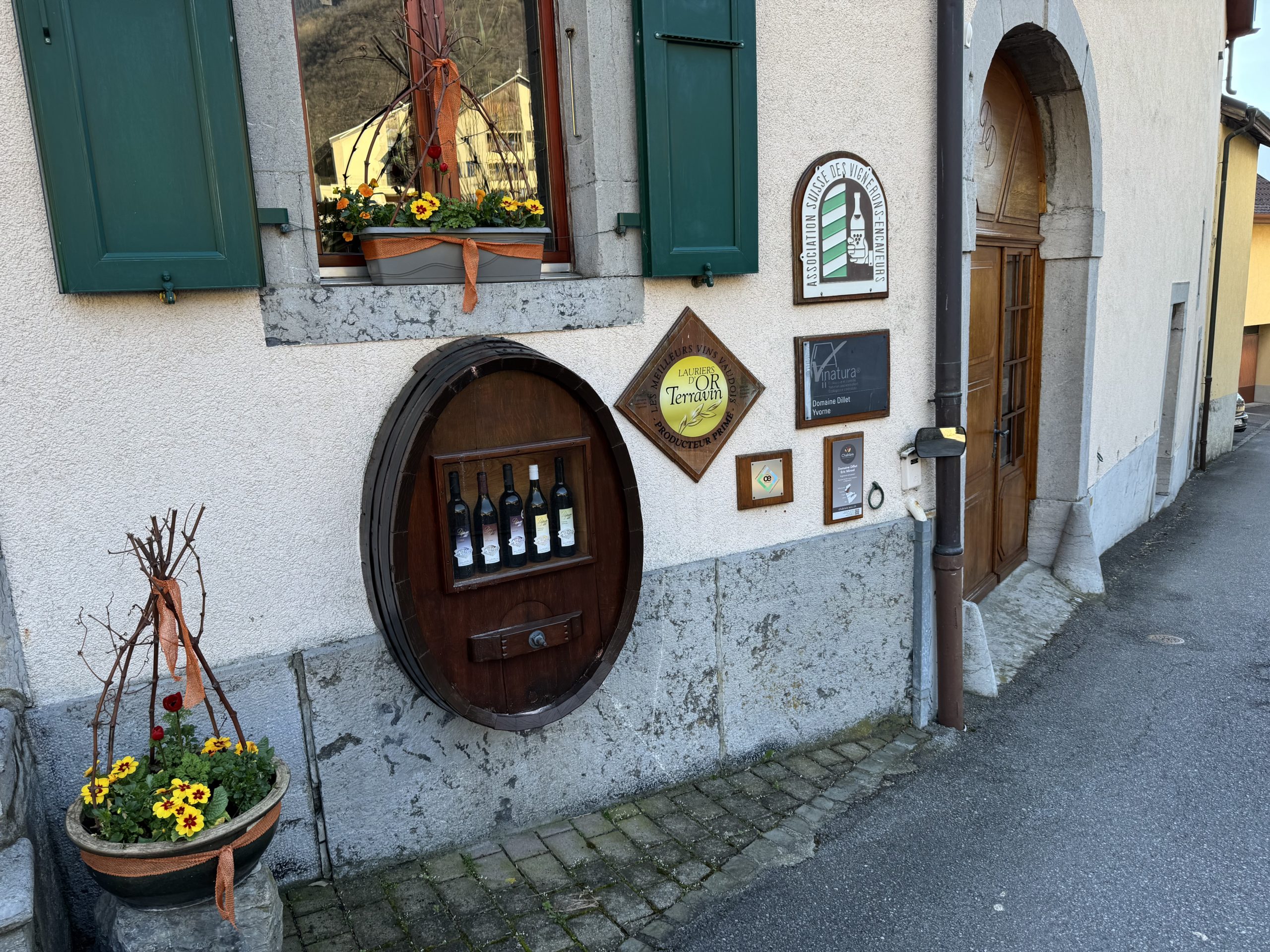 Domaine Dillet à Yvorne Eric Minod